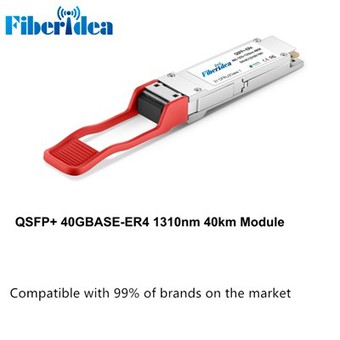 40GBASE ER4 QSFP+ 40км LC DDM